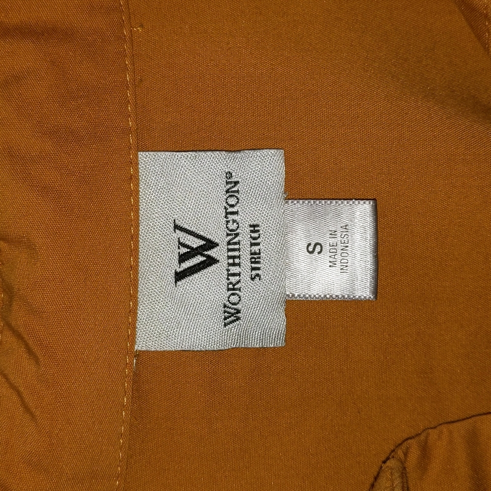 Worthington Ruffle Button Down Top - image 3